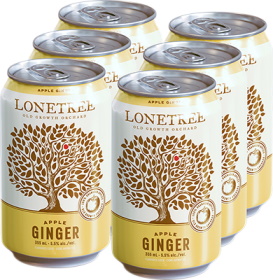 Lonetree Ginger Apple Dry Cider Can