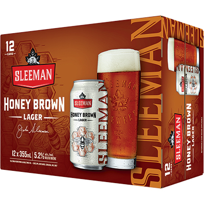 SLEEMAN - HONEY BROWN LAGER CAN