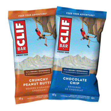 CLIF BAR - VARIETY PACK 18x68g