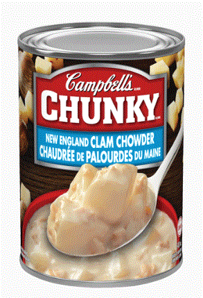 Campbell Clam Chowder 8x 398ml