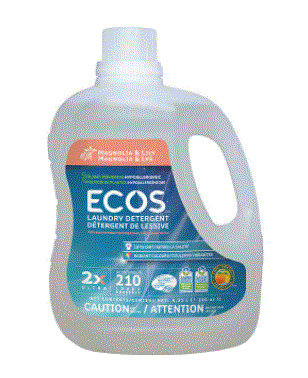 Ecos Earth Friendly - Liquid Laundry 6.21l 210 Washloads
