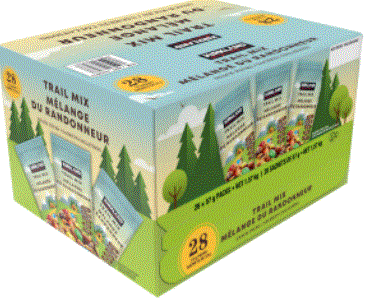Kirkland Signature Trail Mix Vend Pack 28x57g