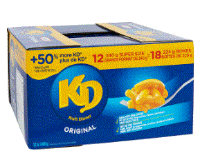 Kraft Macaroni And Cheese 24 X 200g