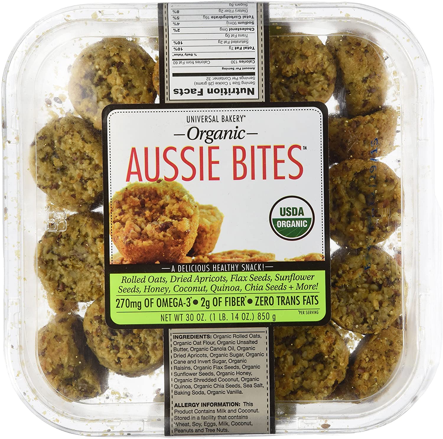 Best Express Organic Aussie Bites 850g