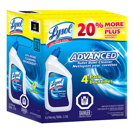 Lysol - Toilet Bowl Cleaner 4x946ml