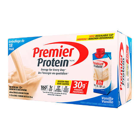 Premier Nutrition Vanilla Protein Shake 18 X 325ml