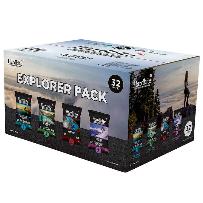 Hardbite Explorer Variety Pack 32 x 30 g