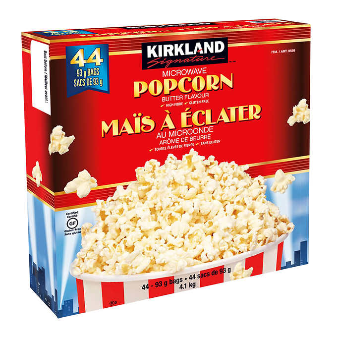 Kirkland Signature Microwave Popcorn 44x93g