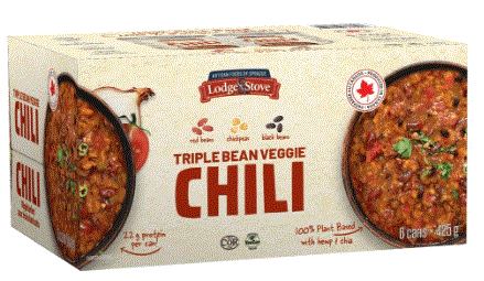 Lodge & Stove Veggie Chili 6 X 425ml
