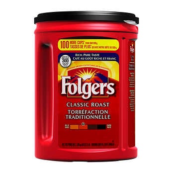 Folgers - Ground Coffee 1.36kg