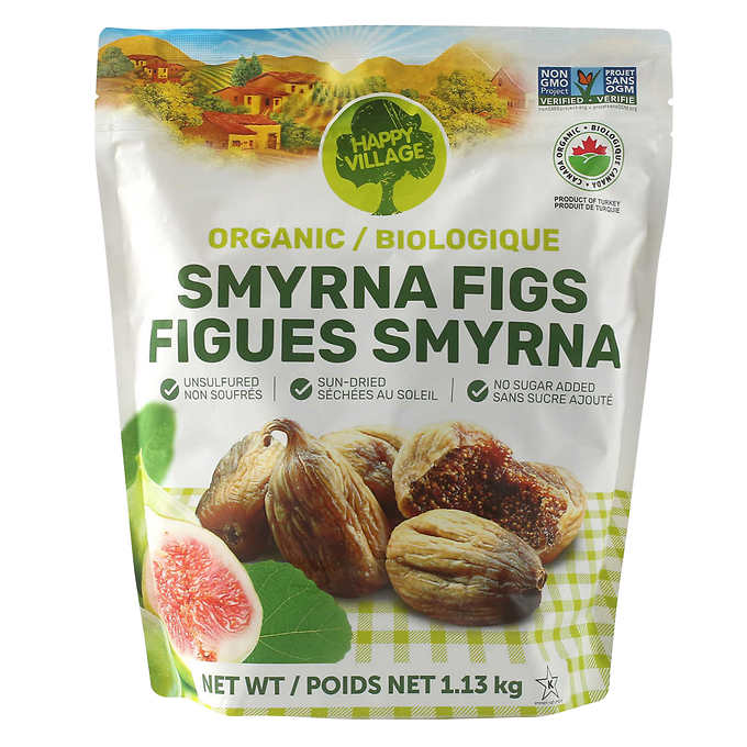 Happy Village Organic Smyrna Figs 1.13 kg