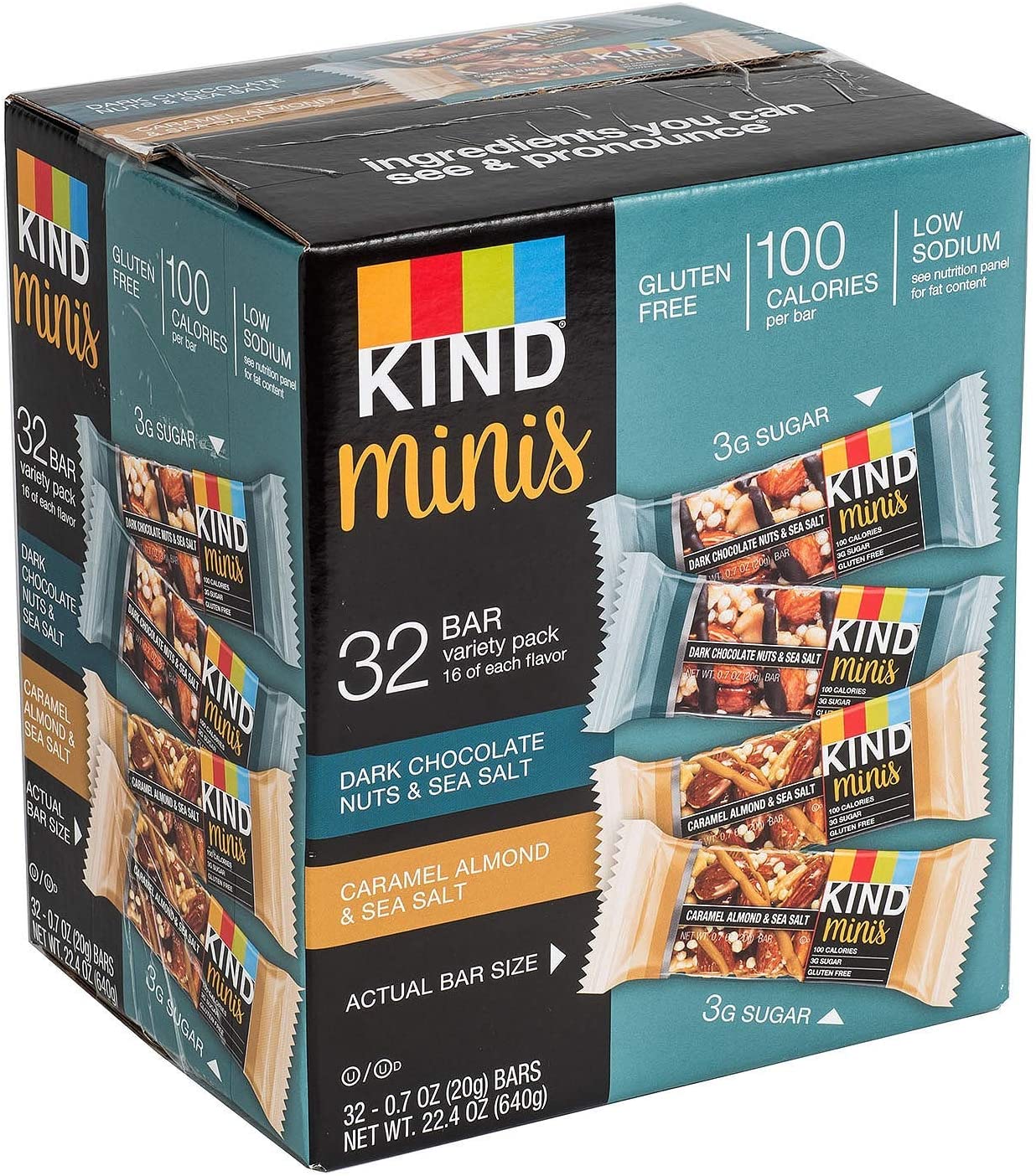 Kind Mini Bars Variety 32x20g