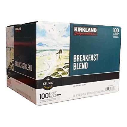 Kirkland Signature Breakfast Blend K-cups 100 Count