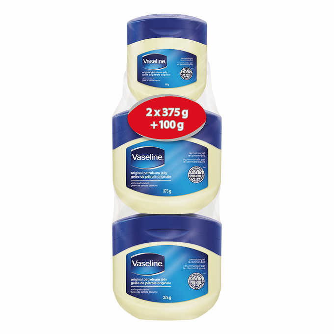 Vaseline Petroleum Jelly 2 X 375g + 100g