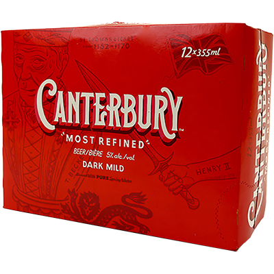 PACIFIC WESTERN - CANTERBURY DARK MILD CAN