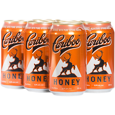 PACIFIC WESTERN - CARIBOO HONEY LAGER CAN
