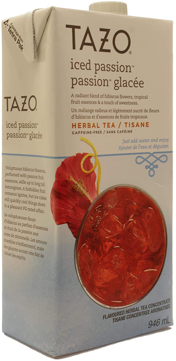 Tazo Iced Passion 3 X 946ml