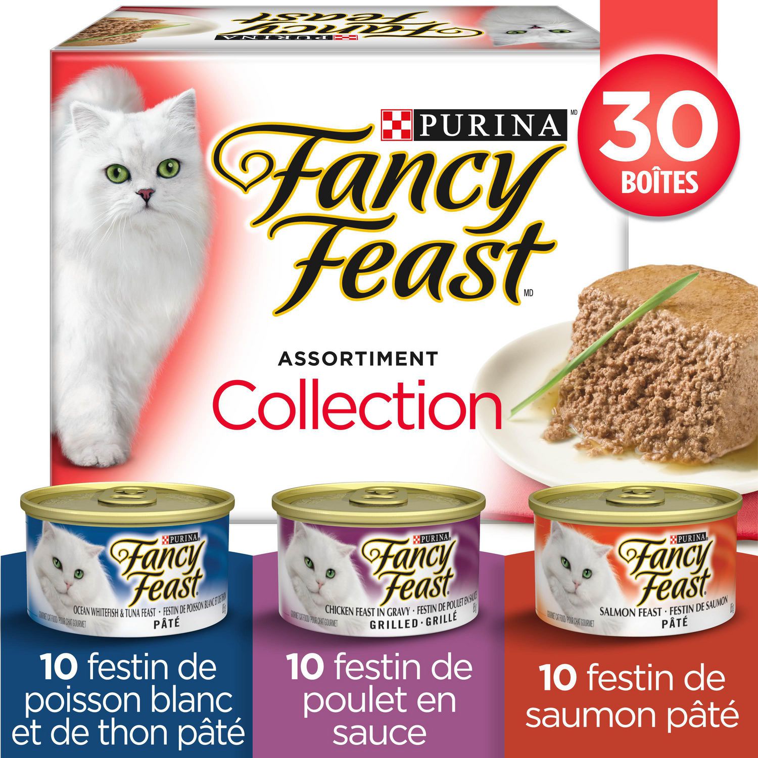 Fancy Feast - Canned Cat Food 30x85g
