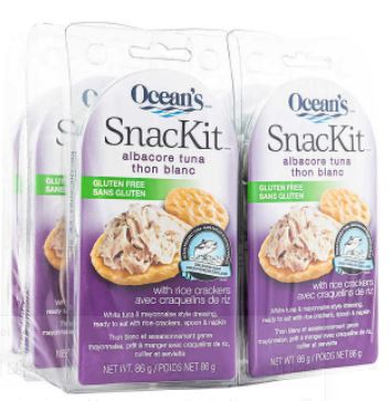 Ocean's - Gluten Free Albacore Snackit 6x86g