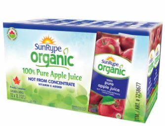 Sunrype - Apple Juice 12x1l