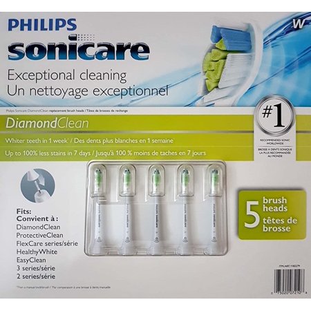Sonicare Diamond Clean Brush Heads 5 Pack