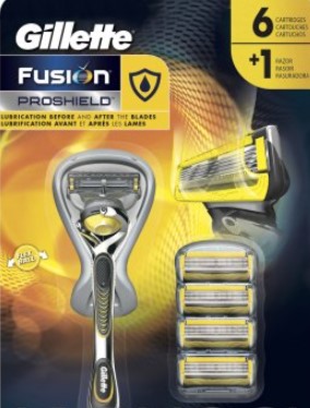 Gillette Proshieldrazor + 6 Cartridges
