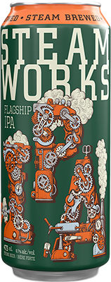 STEAMWORKS - FLAGSHIP IPA TALL CAN