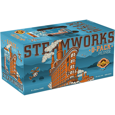 STEAMWORKS - PILSNER 8 CAN