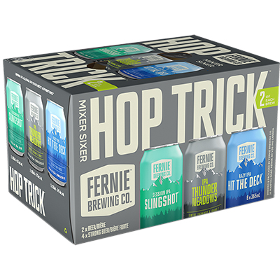 Fernie Brewing - Hop Trick Mixer Sixer Cans