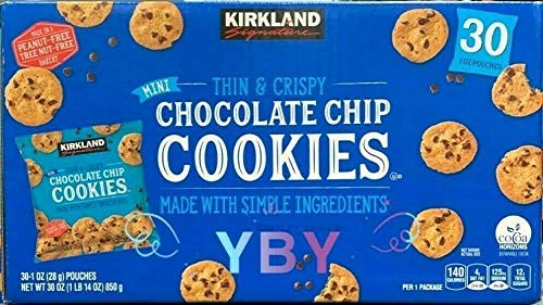 KIRKLAND SIGNATURE CHOCO CHIP COOKIES 30 x 28g