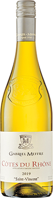 Cotes Du Rhone Blanc - Meffre Saint Vincent