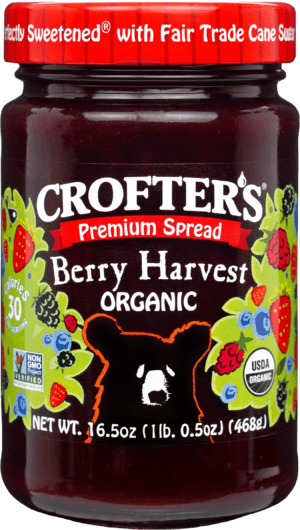 CROFTER'S ORGANIC BERRY HARVEST SPREAD 660ml