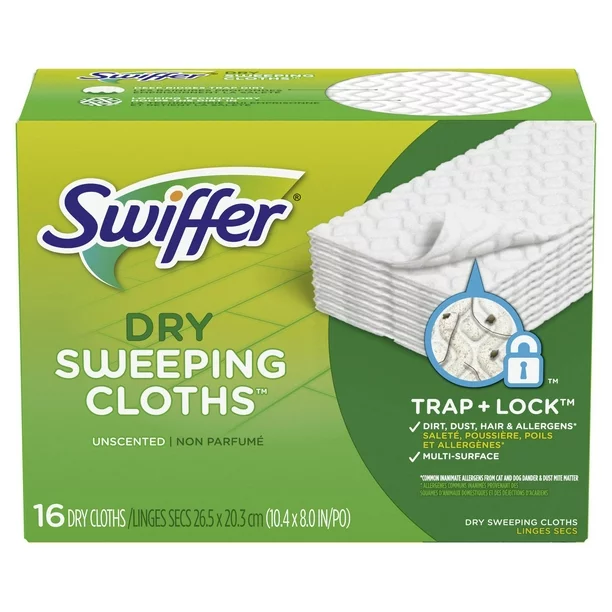 SWIFFER SWEEPER DRY CLOTHS PACK OF 84