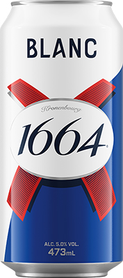 KRONENBOURG - 1664 BLANC TALL CAN