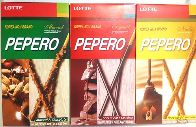 LOTTE PEPERO ASSORTED PACK 270g