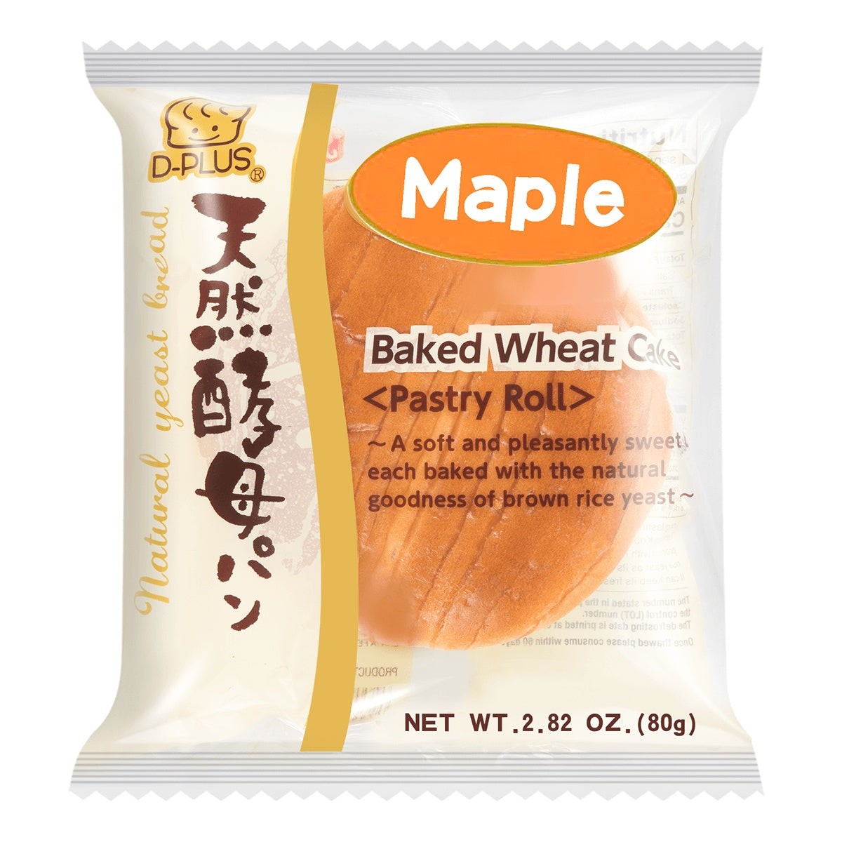 D-PLUS BAKED WHEAT CAKE 12x80g