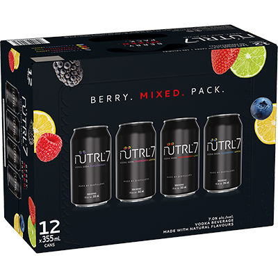 NUTRL7 - BERRY MIXED 12 PACK CAN