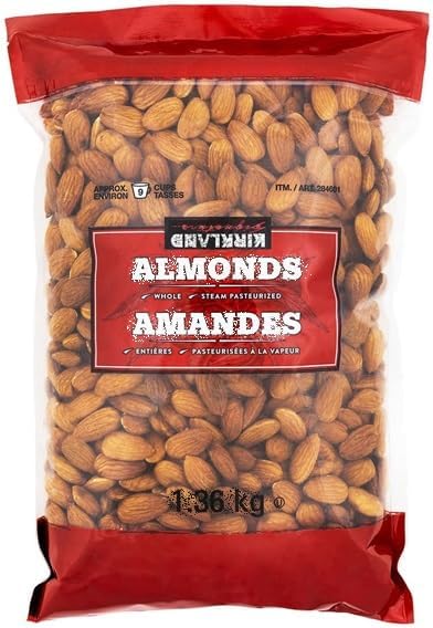 KIRKLAND SIGNATURE WHOLE ALMOND 1.36KG