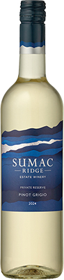 SUMAC RIDGE - PINOT GRIGIO PRIVATE RESERVE 2024