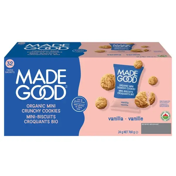 MADE GOOD MINI CRUNCH COOKIES 32x24g