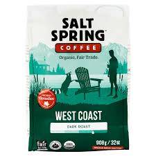SALT SPRING WEST COAST DARK ROAST 908g