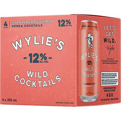 WYLIE'S - STRAWBERRY LEMON CAN