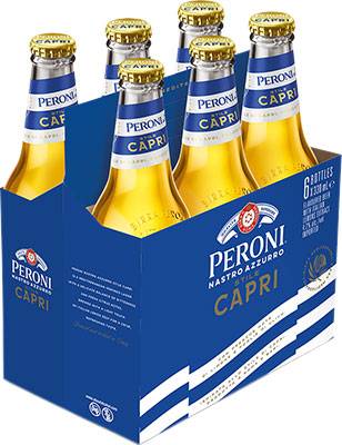 PERONI NASTRO AZZURRO STILE CAPRI