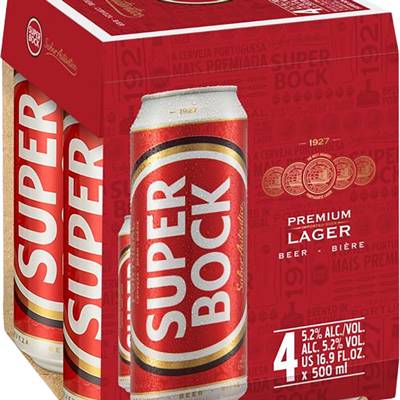 SUPER BOCK - CAN 4-PACK
